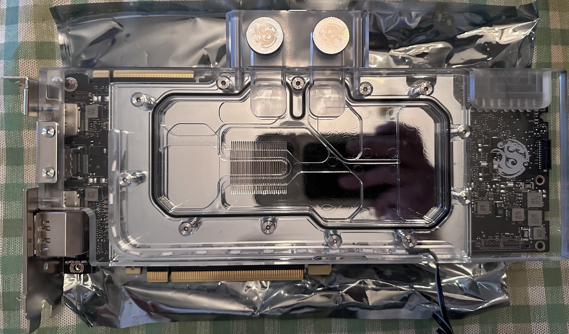 Titan RTX with Bitspower waterblock